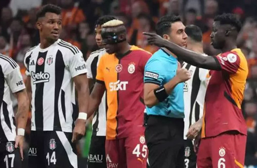 Beşiktaş, derbi sırasında hakem Arda Kardeşler için tepki paylaşımı yaptı