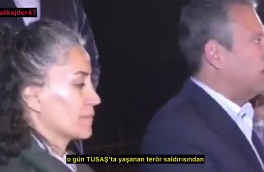 Özgür Özel TUSAŞ'a terör saldırısı deyince Devrim Demir'in yüzü asıldı iddiası