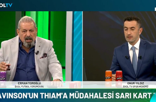 Erman Toroğlu 'hakemin büyük kıyağı Galatasaray'a' diyerek o pozisyonu yorumladı