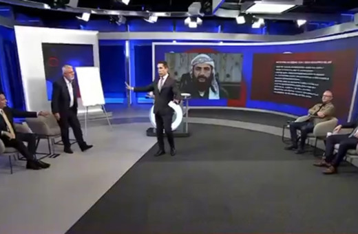 EKOL TV'de ortalık karıştı! Metiner üzerine yürüdü, Murat Gezici yayından kaçtı