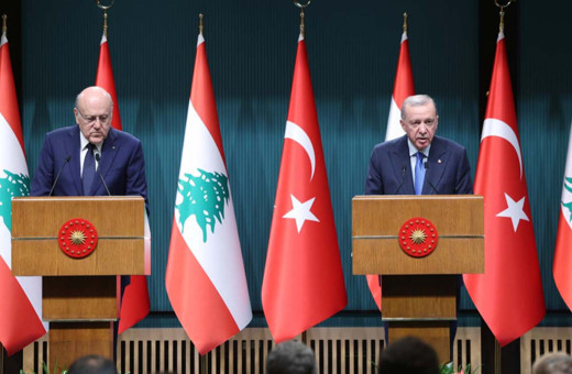 Cumhurbaşkanı Erdoğan ve Mikati'den ortak basın toplantısı