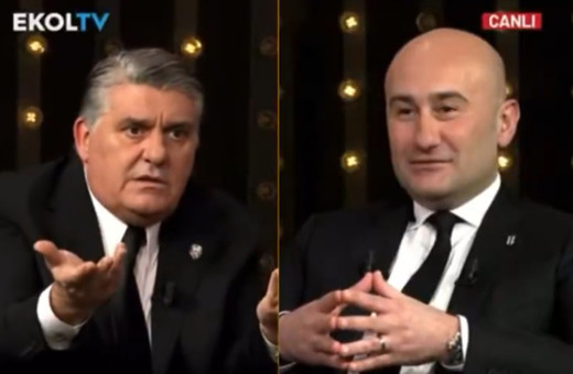 Beşiktaş Başkan adayları arasında gergin anlar! "Sen kimsin ki..."