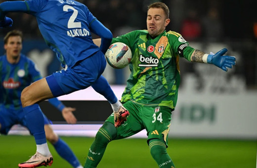 Mert Günok, Rizespor maçına damga vurdu