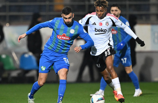Beşiktaş, Rizespor deplasmanından 1 puanla çıktı