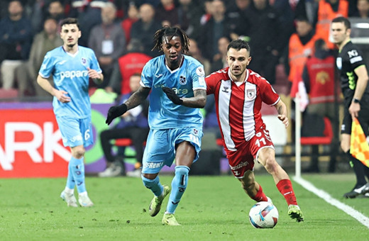 Samsunspor, sahasında Trabzonspor’u mağlup etti