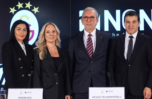 Galatasaray Kulübü ile teknoloji firması NGN sponsorluk anlaşması imzaladı