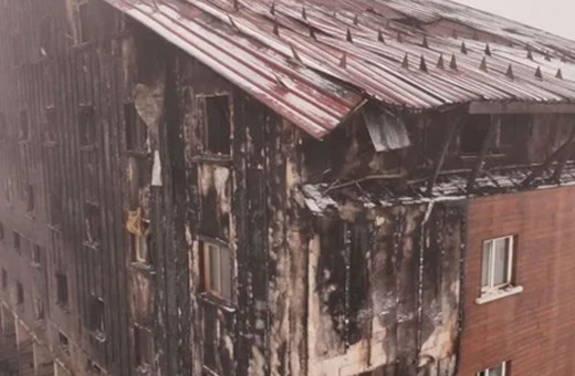 Kartalkaya'daki otel yangını! İlk müdahale anlarına ilişkin görüntüler ortaya çıktı