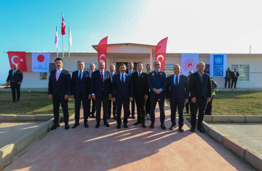 Japon Büyükelçi ve UNDP temsilcisinden Hatay’daki tesiste inceleme