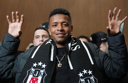 Beşiktaş'ın yeni transferi Arroyo, İstanbul'a geldi