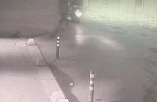 Eskişehir’de motosikletli kurye çocuğa çarptı