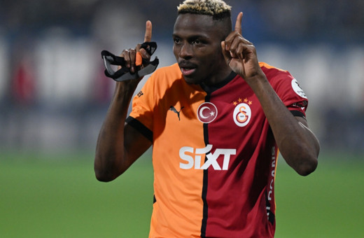 Galatasaray Osimhen'le 3 puanı kaptı