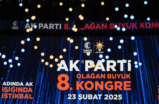 AK Parti 8. Olağan Büyük Kongresi'ne 10 siyasi partinin temsilcileri katıldı