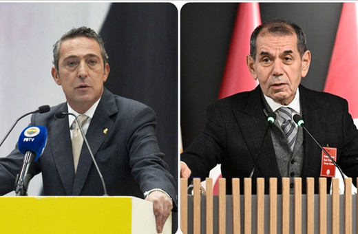 Galatasaray-Fenerbahçe derbisi öncesi başkanların karnesi