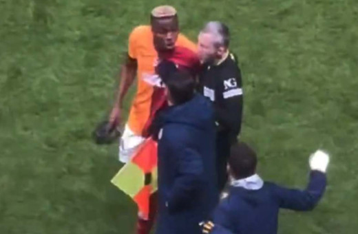 Derbide gerginlik! Mert Hakan ile Osimhen...