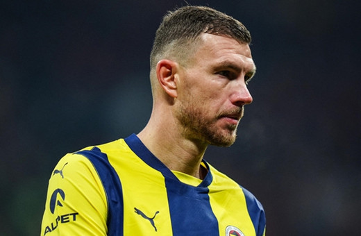 Fenerbahçeli futbolcu Dzeko'nun burnunda kırık tespit edildi