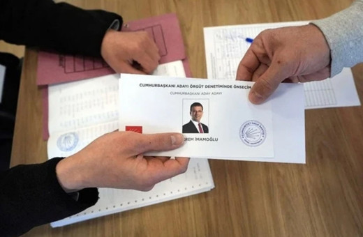 CHP'nin ön seçiminde İmamoğlu'na 15 milyon oy