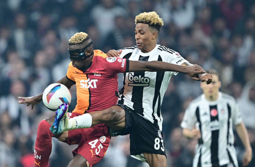 Beşiktaş sahasında Galatasaray'ı 2-1 mağlup etti