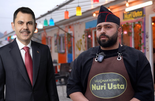 Tarihi Uzun Çarşı yeniden ayağa kalkıyor! Bakan Kurum, bayramda Hataylı künefe ustasının hikayesini paylaştı