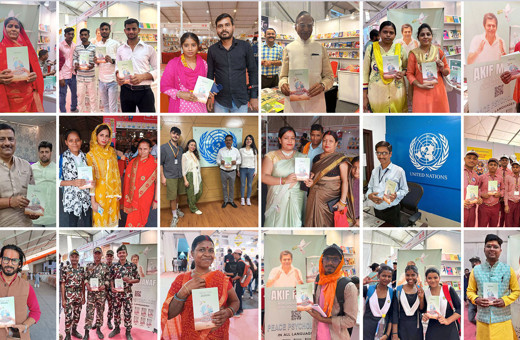 Nobel Barış Ödülü adayı yazardan Hindi dilinde barış psikolojisi