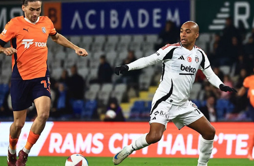 Beşiktaş sahasında Başakşehir'e 2-0 mağlup oldu