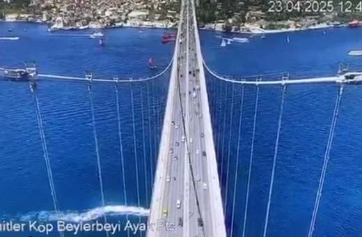 Boğaz Köprüsü depreme böyle yakalandı