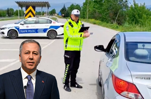 Trafik denetimlerinde, izinsiz "çakar" kullanan 39 sürücüye işlem yapıldı