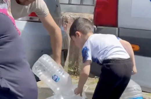 Sarıyer'de su kesintisi vatandaşları isyan ettirdi