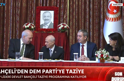 Devlet Bahçeli 99 gün sonra Meclis'e Sırrı Süreyya Önder için geldi