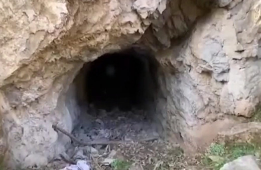 Irak'ın kuzeyinde teröristlerce kullanılan mağara kullanılamaz hale getirildi