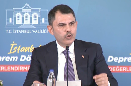 Bakan Kurum, Deprem Dönüşümü Değerlendirme Toplantısı'nda konuştu