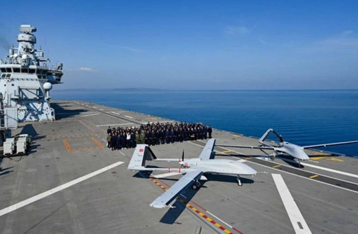 MSB paylaştı: Bayraktar TB3 TCG Anadolu'ya başarıyla indi