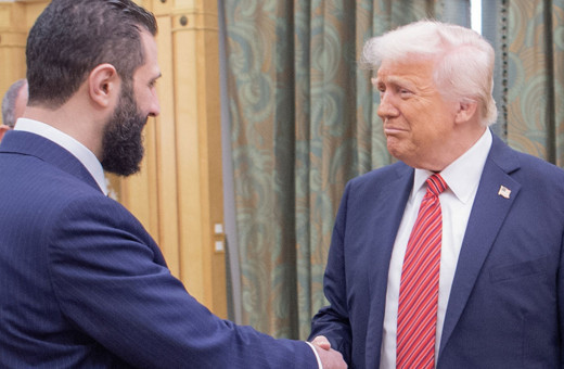 ABD Başkanı Trump ile Suriye Cumhurbaşkanı Şara görüştü