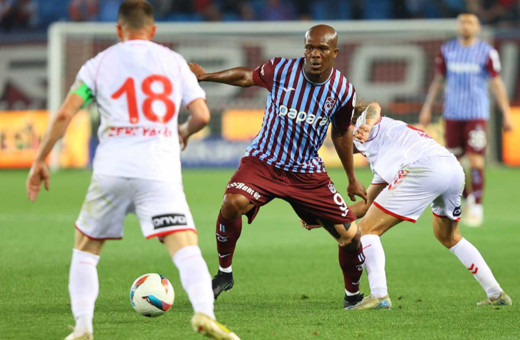 Trabzonspor - Samsunspor maçı nefes kesti, puanlar paylaşıldı