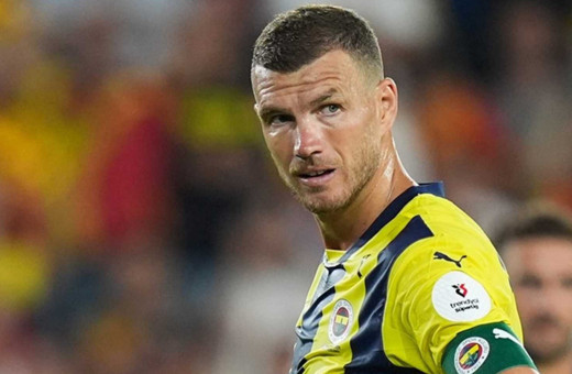 Edin Dzeko, Fenerbahçe'ye veda etti