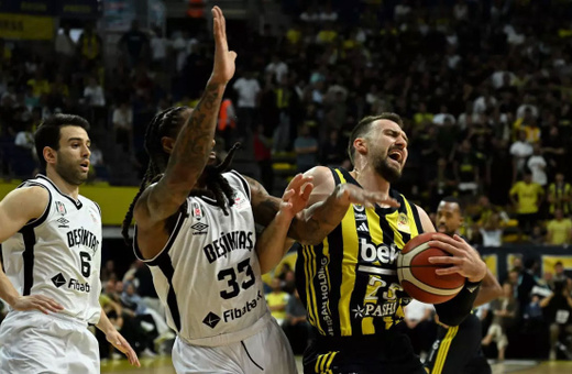 Fenerbahçe Beko, Beşiktaş'ı farklı devirdi