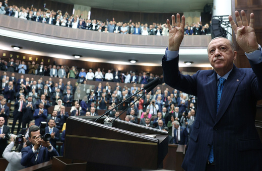 Erdoğan ayakta alkışlandı : Kimse bize saldırmaya bizi sınamaya kalkmasın