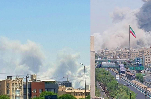 İran'daki Evin Hapishanesi vuruldu! Tahran'da dumanlar yükseliyor