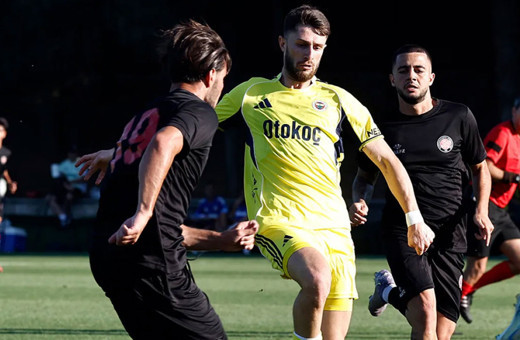 Fenerbahçe hazırlık maçında Fatih Karagümrük'e takıldı