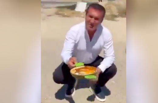 Mustafa Sarıgül'ün asfaltta yumurta pişirme şovu elinde patladı