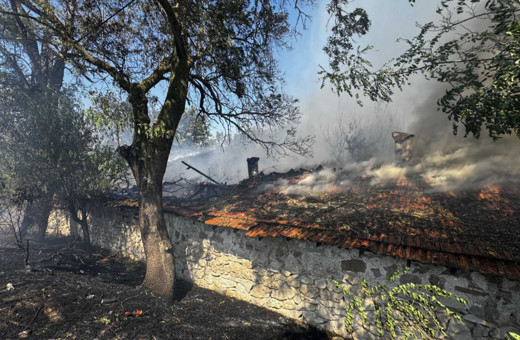 Edirne’de anız yangını! 2 bin dekar alan küle döndü