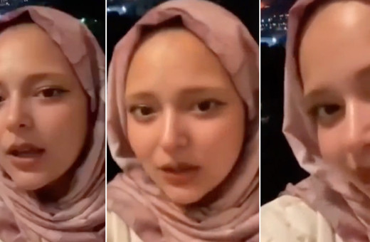 Bursa'da genç kadına tepki yağıyor! Yangını çekerken şarkı söyledi: "Yanıyor yanaklarım"