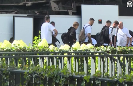 Beşiktaş, Shakhtar Donetsk maçı için Polonya'ya geldi