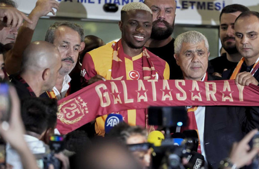 Galatasaray'ın yıldızı Victor Osimhen İstanbul'da!