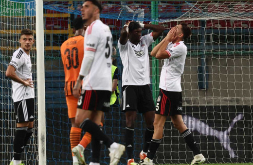 Beşiktaş Avrupa Ligi’ne veda etti