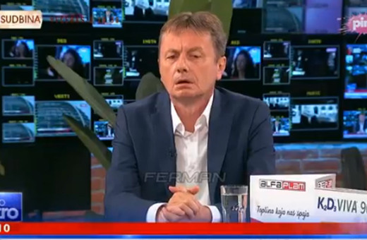 Sırp Bakan Glisic, TV canlı yayınında beyin kanaması geçirdi