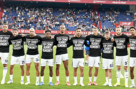 Fenerbahçeli futbolculardan İsrail'e tepki