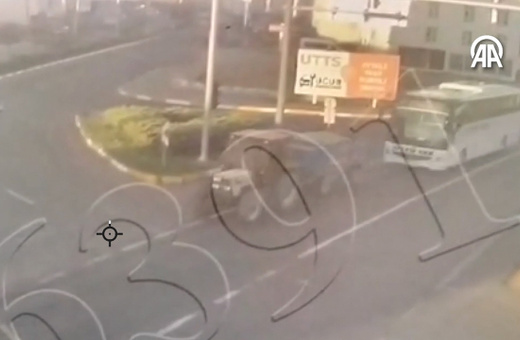 Erzurum'daki yolcu otobüsü kazasının görüntüsü ortaya çıktı