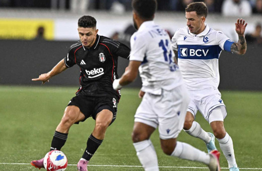 Beşiktaş Konferans Ligi'nde 83'te yıkıldı