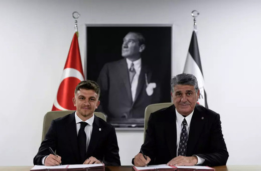Beşiktaş milli yıldızı renklerine bağladı: 4 yıllık sözleşme yapıldı