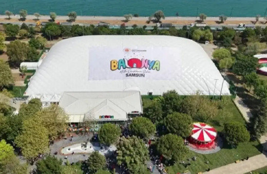 Samsunlu çocuklara müjde! 600 çocuğun oyun oynayabileceği "Balonya" kullanıma açıldı